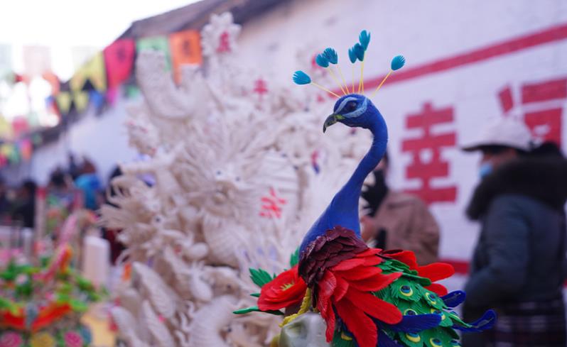 嵐縣第十七屆面塑文化藝術節展出的面塑作品