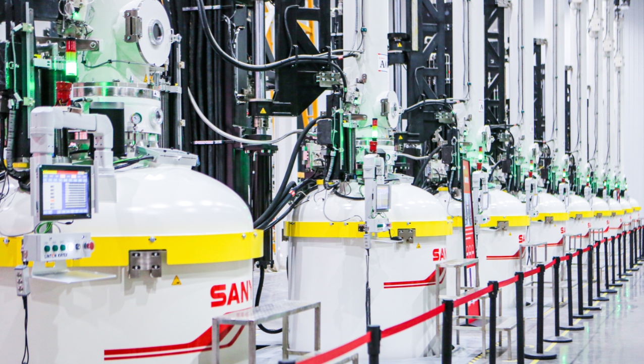 三一朔州一期5GW單晶硅項目投產