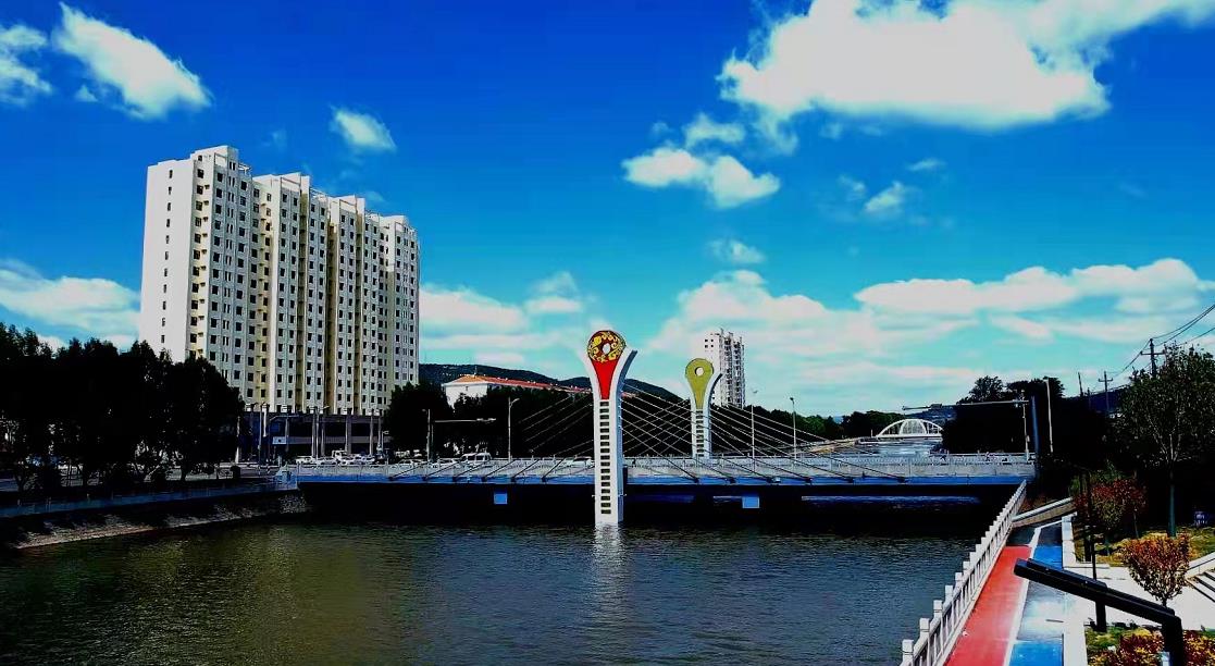 清漳河縣城段景觀橋親水平臺