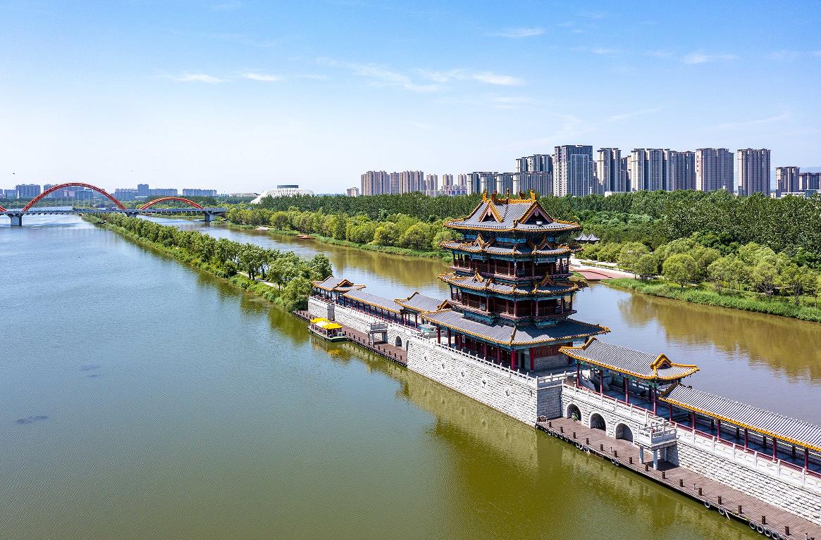 汾河文化生態公園水景融合