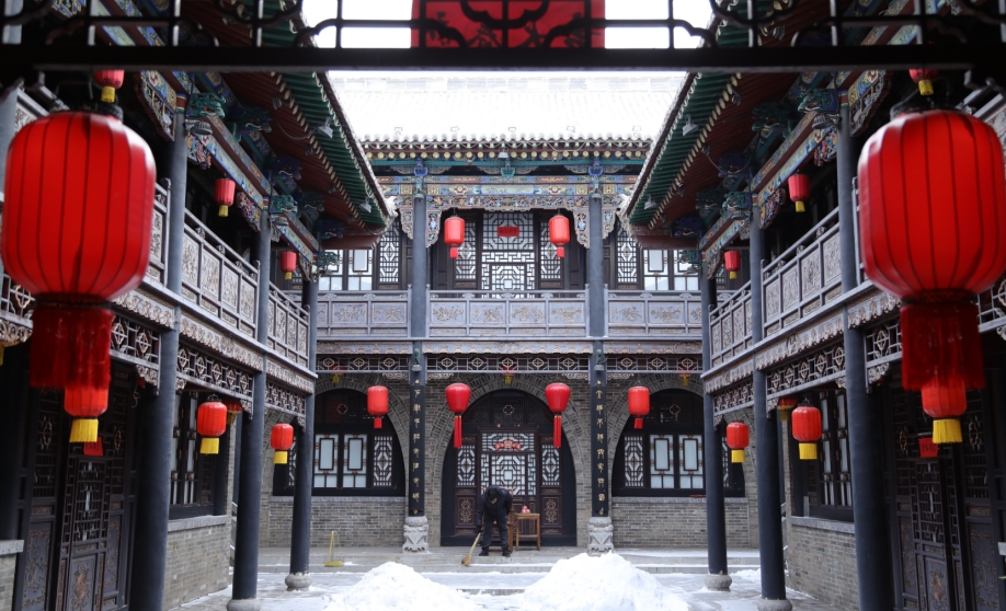 平遙古城旅拍取景地之一。王帆攝