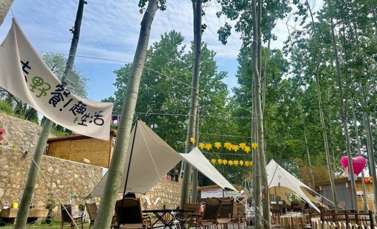 山耳東村“湖畔·桃花塢”露營地