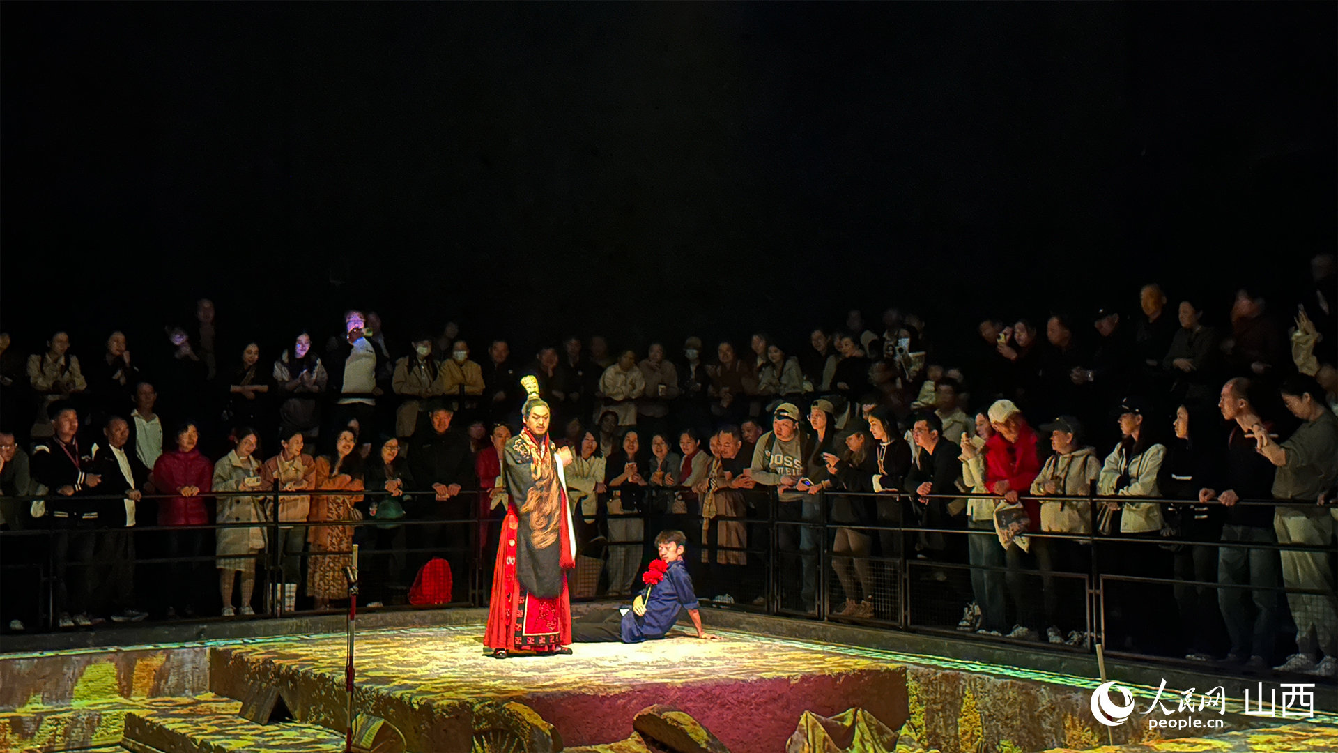 《天子駕六》演出現場。