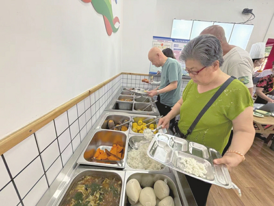 幸福食堂讓老年人“近”享美好“食”光。